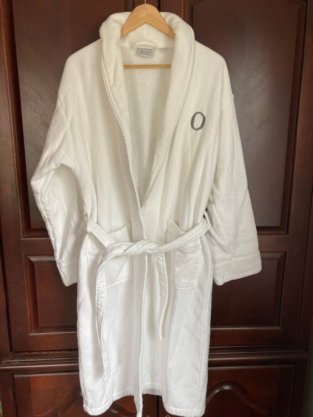 Linium Home - Quiety Luxury Cozy 100% Turkish Cotton Terrycloth Robe - L/XL